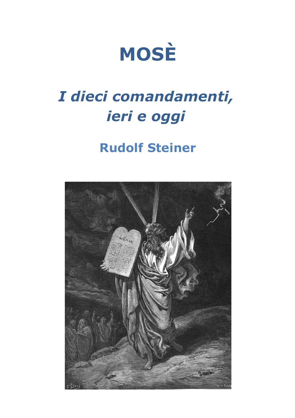 Mos� (o.o. 68a-69b) - Rudolf Steiner - copertina
