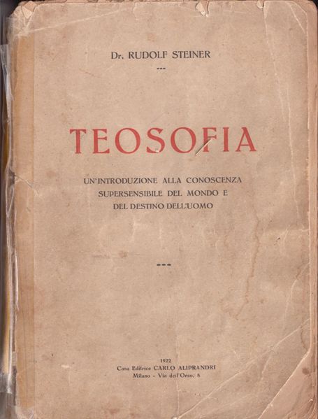 Teosofia - O.O. 9 (Rudolf Steiner) - copertina